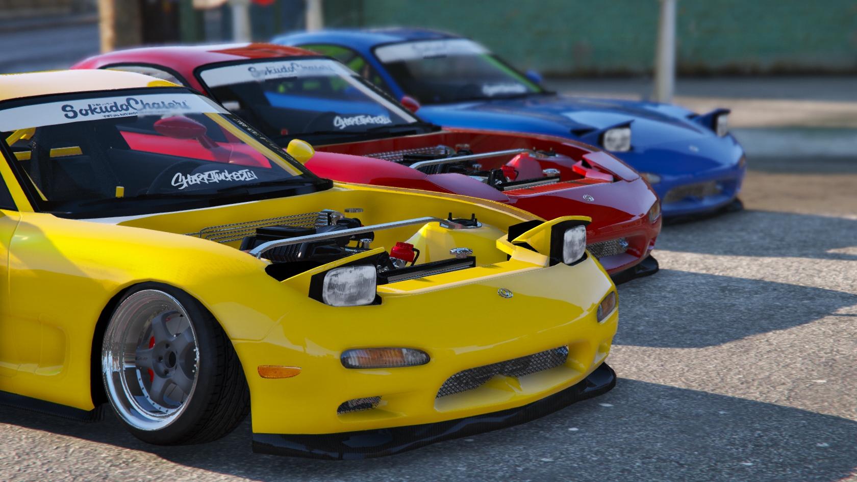 Mazda rx7 gta 5